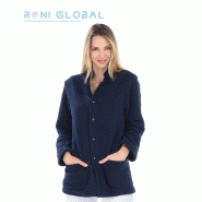 Polaire de travail unisexe - manches longues en polyester - 2 poches - RAPHAEL REMI CONFECTION - Ref: R-2298_0