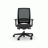Siège de bureau Kickster - Accoudoirs 4D, translation d'assise, soutien lombaire réglable, mécanisme synchrone 3 positions Siège de bureau Kickster - Accoudoirs 4D, translation d'assise, soutien lombaire réglable, mécanisme synchrone 3 positions