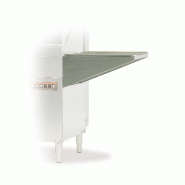 Table latérale droite avec bac pour lave-vaisselle à capot, dimensions 750 x 770 mm, en acier inoxydable professionnel | Sammic - 1310035_0