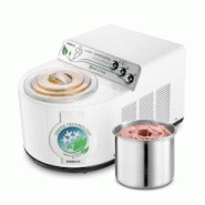 Turbine à glace Gelatissimo Exclusive i-Green | Nemox - blanc plastique 003A610250 Turbine à glace Gelatissimo Exclusive i-Green | Nemox - blanc plastique 003A610250