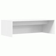 VidaXL Bureau mural Blanc 100 x 45 x 30 cm Bois d'ingénierie Modèle Atlas Vision - 891400
