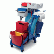Chariot Arka 85 28 lt avec deux roues 80 mm + deux roues axiales 200 mm