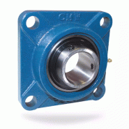 CMW - UCF203 - Paliers auto-aligneurs carré 4 trous - vis pointeau - bague courte - diamètre intérieur 17 mm_0