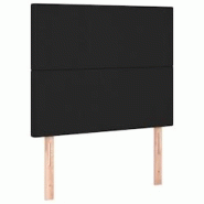 Décoshop26 - Tête de lit accessoire couchage chambre à coucher meuble 2 parties 100 x 5 x 78/88 cm synthétique noir TDL0206280 - noir 3000940232698 Décoshop26 - Tête de lit accessoire couchage chambre à coucher meuble 2 parties 100 x 5 x 78/88 cm synthétique noir TDL0206280 - noir 3000940232698