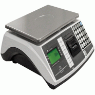 EXA BALANCE MARTE EVO IC BI-ECHELON 15kg/5g-30kg/10g Balance poids prix à TICKET et BATTERIE. Idéale pour les marchés, commerces ambulants sédenta