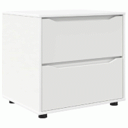 Helloshop26 - Armoire de rangement rectangulaire moderne avec tiroirs pratique salon chambre 60 x 48 x 57 cm en bois d'ingénierie 02_0054601 - Bois m