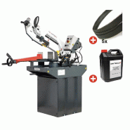 Pack scie à ruban pour métaux 225 mm - 230 V - Vitesse variable - 5 rubans - Liquide de coupe 5 L Torros SC281GV PACK 1 Pack scie à ruban pour métaux 225 mm - 230 V - Vitesse variable - 5 rubans - Liquide de coupe 5 L Torros SC281GV PACK 1