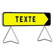 Panneaux Taliasign KD à flêche amovible 1600x300 mm classe 1 Indications Temporaires - PNTLGLV1KD-TL03/P_0