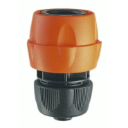 Raccord rapide à encliquer pour tuyau d'eau de diamètre 15 mm  - Sodise | 18456