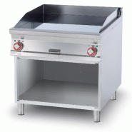 Redcook Friteuse électrique lisse 2 zones de cuisson. Construction en acier inoxydable. Dimensions 80x90 h90 cm. Modèle FTL-98ET - 2101