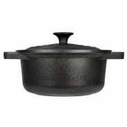 RISOLI' cocotte le pignatte fonte d'aluminium haute epaisseur induction avec couvercle en fonte d'alu cm 24 - aluminium 00097PIN/24P RISOLI' cocotte le pignatte fonte d'aluminium haute epaisseur induction avec couvercle en fonte d'alu cm 24 - aluminium 00097PIN/24P