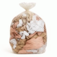 Sac poubelle 110 litres transparent - lot de 200 - transparent SP110LBDT22 Sac poubelle 110 litres transparent - lot de 200 - transparent SP110LBDT22