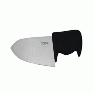 Schneider - Couteau de chef - lame étroite, taille : 20 cm - poignée noire - noir inox 260832
