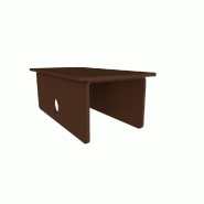 Chapeau de Montant Métal 30x60cm - rouille MAOX