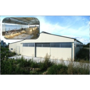 Charpente métallique pour les productions ovines et caprines