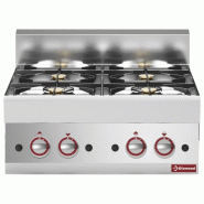 Cuisinière gaz 4 feux vifs - Diamond - 0615402642477
