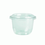 Ecolomique - 50 Pcs - Pot à dessert en plastique PET transparent - 230 ml, Hauteur: 52 mm - ECO210GKPOT7 - transparent plastique ECO210GKPOT7 Ecolomique - 50 Pcs - Pot à dessert en plastique PET transparent - 230 ml, Hauteur: 52 mm - ECO210GKPOT7 - transparent plastique ECO210GKPOT7