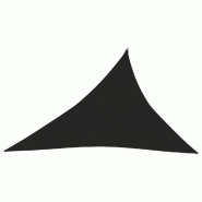 Helloshop26 - Voile toile d'ombrage parasol  160 g/m² 3 x 4 x 5 m PEHD noir 02_0009205 - noir 3000492782726