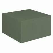 Podium pour mannequins Vertigo vert sauge 45x45x25cm