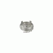 Raccord bouchon symétrique Guillemin sans verrou avec chaînette - Inox - DN 50 - YGBIX050SVC
