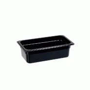Récipients Gastronorm série Buffet de Stalgast, noir, GN 1/3 (100 mm), polycarbonate - GN2313100