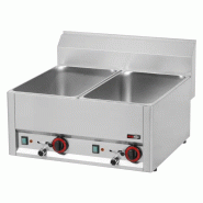 RM GASTRO Bain marie électrique 2x GN 1/1 - 150 sans soubassement REDFOX - BM 60 EL - REDFOX - 0615402916387
