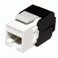 ROLINE Keystone Cat.6A (Classe EA), non blindé, sans outil, blanc_0