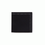 Serviette cocktail 20x20cm 2 plis noir - par 30