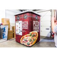 Smart pizza - distributeurs automatiques sur mesure - api tech - capacité de 64 à 96 pizzas