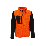 Sweat polaire design fluo à zip - SWZPRBOGFL-UP05_0