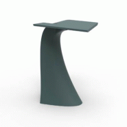 Table haute design in & out WING - vert