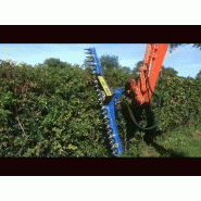 Taille-haie professionnel pour branches jusqu'à 40 mm de diamètre