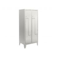 Vestiaire en l avec 4 portes doce l81xh180 cm