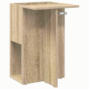 VidaXL Table d'appoint Chêne Sonoma 35 x 40 x 55 cm Bois d'ingénierie Modèle Flex Panorama Concept - 891098