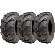 25x10.00-12 ATV Quad Tyres OBOR Mudsling E-Marked Road Legal 200kgs (Set of 3) 25x10.00-12 ATV Quad Tyres OBOR Mudsling E-Marked Road Legal 200kgs (Set of 3)
