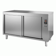 Armoire bas maintien chaud inox 700 longueur 2000 - P7452.0010