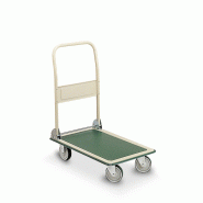 Chariot à dossier rabattable 300kg - PLANORGA - 8MCMDR18S1NVRT