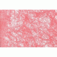 Chemin de table Romance rouge 30cm x 10m