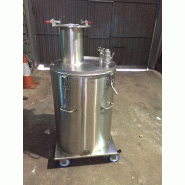 Cuve 200l inox isolé thermique 316 d'occasion - référence : c3251 sf