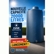Cuves et citernes pour eau de pluie