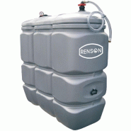 Cuve stockage fuel 1 500 litres en PEHD pré-équipée - RENSON - 159033