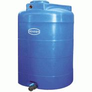 Cuve verticale bleue stockage eau 5 000 litres pré-équipée - RENSON - 817677