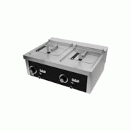 Friteuse 10l+10l triphasée série 600 à poser - 3667335117369 Friteuse 10l+10l triphasée série 600 à poser - 3667335117369
