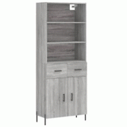 Helloshop26 - Buffet bahut commode armoire meuble de rangement organisateur cuisine salle de séjour salon haut sonoma 69,5 x 34 x 02_0035410 - 300021 Helloshop26 - Buffet bahut commode armoire meuble de rangement organisateur cuisine salle de séjour salon haut sonoma 69,5 x 34 x 02_0035410 - 300021