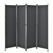 Helloshop26 - Paravent brise-vue protection de l'intimité 215 x 170 cm gris 03_0001062 - 3000121799781 Helloshop26 - Paravent brise-vue protection de l'intimité 215 x 170 cm gris 03_0001062 - 3000121799781