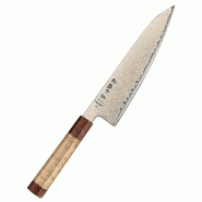 Hezhen - Couteau de chef en cuivre Damas (série X05C) - multicolore X05C-CS