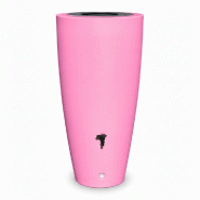 PLAST'UP ROTOMOULAGE Récupérateur d'eau conique ros'eau 2-en-1 - ROSE - rose 0750122560028