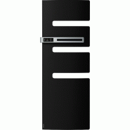 Radiateur sèche-serviettes connecté Serenis avec soufflerie mât gauche 1750W Noir - Atlantic - 850514_0