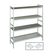 Rayonnage alimentaire duralinox 4 niveaux h1800 p360 fermod_0