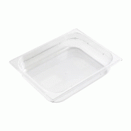 RM GASTRO Bac gastronorme GN 1/2 - 100 en polycarbonate REDFOX - GNP 1/2-100 - REDFOX - 0615402836555